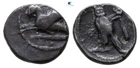 Phoenicia. Tyre 357-355 BC. Obol AR