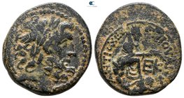 Seleucis and Pieria. Antioch 7-6 BC. Bronze Æ