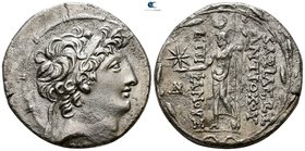 Seleukid Kingdom. Ake-Ptolemaïs mint. Antiochos VIII Epiphanes Grypos 121-97 BC. Tetradrachm AR