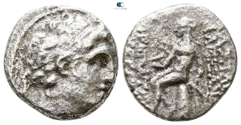 Seleukid Kingdom. Antioch on the Orontes. Alexander I Balas 152-145 BC. 
Drachm...