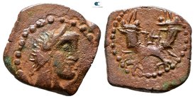 Nabataean Kingdom. Petra. Aretas IV 9 BC-AD 40. Bronze Æ