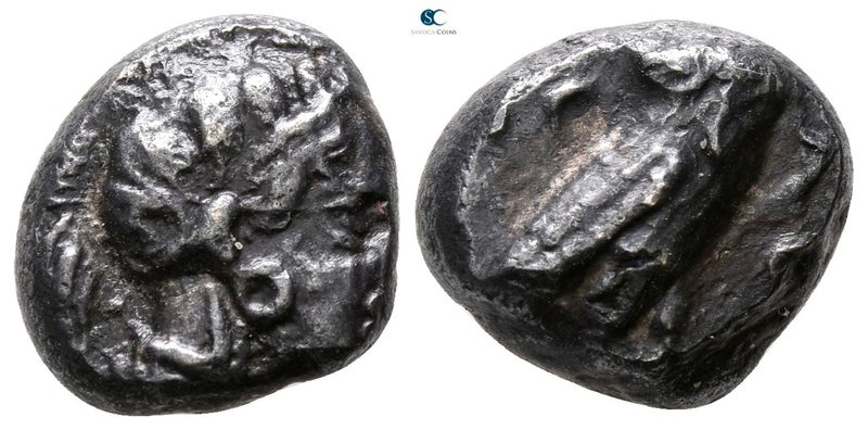 Levantine Region. Uncertain 400-250 BC. 
Drachm AR

13 mm., 4.25 g.



ve...