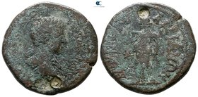 Thrace. Anchialos. Geta as Caesar AD 197-209. Bronze Æ
