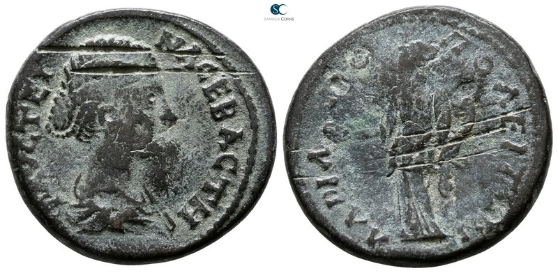 Thrace. Hadrianopolis. Faustina II AD 147-175. 
Bronze Æ

20 mm., 6.62 g.

...
