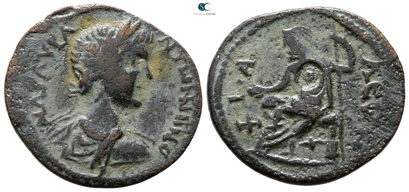 Arcadia. Phialea-Phigaleia. Caracalla AD 198-217. 
Bronze Æ

22 mm., 3.95 g....
