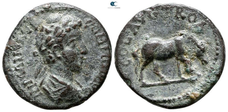 Troas. Alexandreia. Commodus AD 180-192. 
Bronze Æ

21 mm., 4.74 g.



ve...