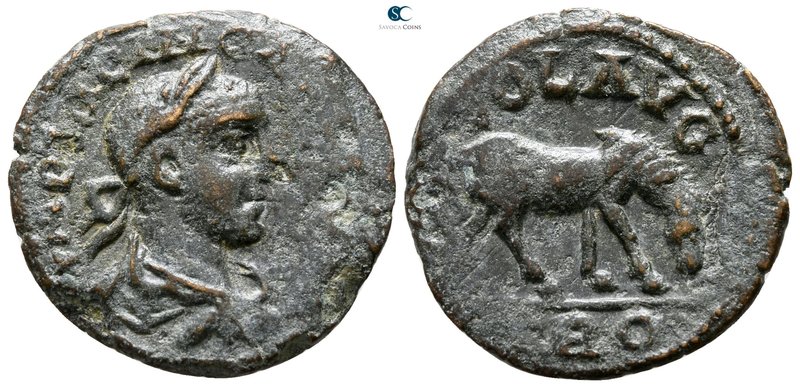 Troas. Alexandreia. Gallienus AD 253-268. 
Bronze Æ

19 mm., 4.96 g.



n...