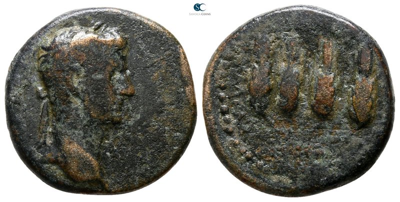Lydia. Philadelphia. Claudius AD 41-54. 
Bronze Æ

17 mm., 4.12 g.



nea...