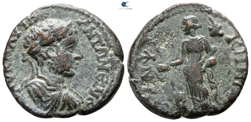 Mysia. Lampsakos. Caracalla AD 198-217. 
Bronze Æ

20 mm., 5.02 g.



ver...
