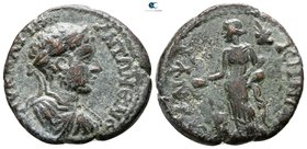 Mysia. Lampsakos. Caracalla AD 198-217. Bronze Æ
