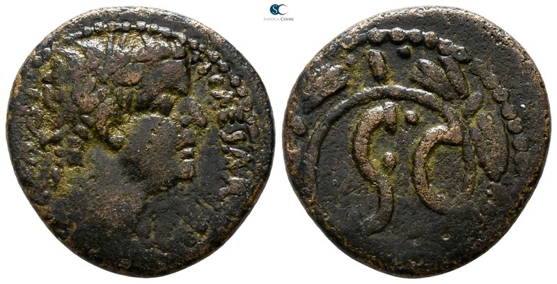 Seleucis and Pieria. Antioch. Tiberius AD 14-37. 
Bronze Æ

21 mm., 5.39 g.
...