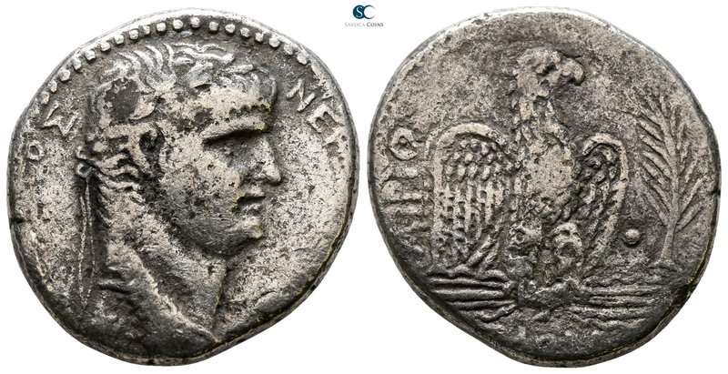 Seleucis and Pieria. Antioch. Nero AD 54-68. 
Tetradrachm AR

25 mm., 11.15 g...
