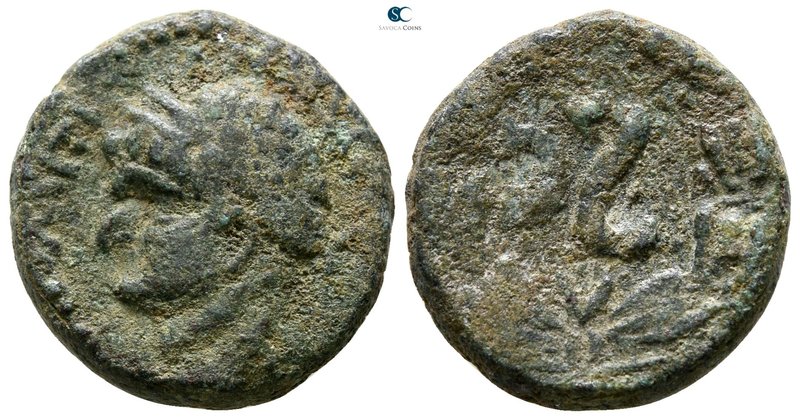 Seleucis and Pieria. Antioch. Domitian AD 81-96. 
Bronze Æ

18 mm., 6.60 g.
...