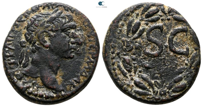 Seleucis and Pieria. Antioch. Trajan AD 98-117. 
Bronze Æ

22 mm., 6.91 g.
...