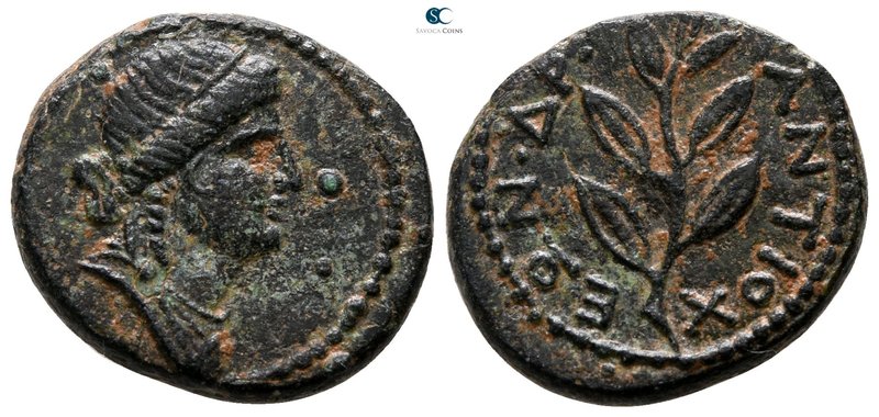 Seleucis and Pieria. Antioch. Pseudo-autonomous issue AD 55-56.
Bronze Æ

17 ...