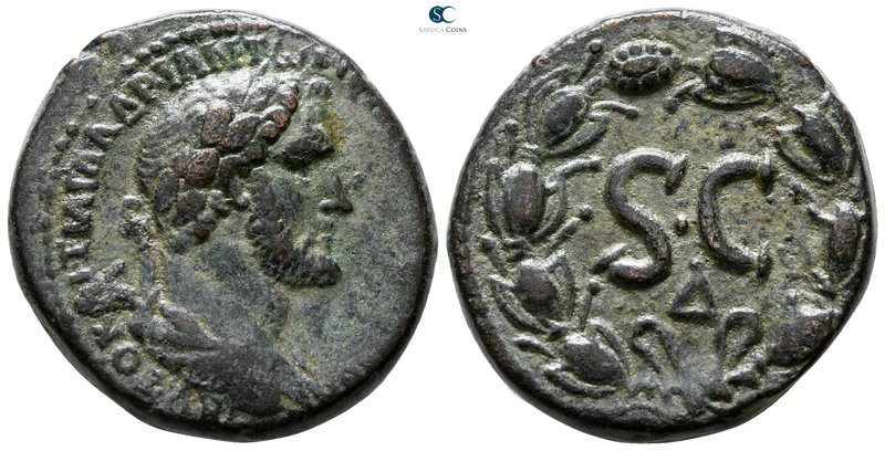 Seleucis and Pieria. Antioch. Antoninus Pius AD 138-161. 
Bronze Æ

25 mm., 1...