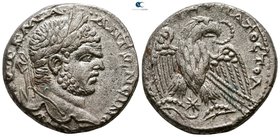Seleucis and Pieria. Antioch. Caracalla AD 198-217. Tetradrachm AR