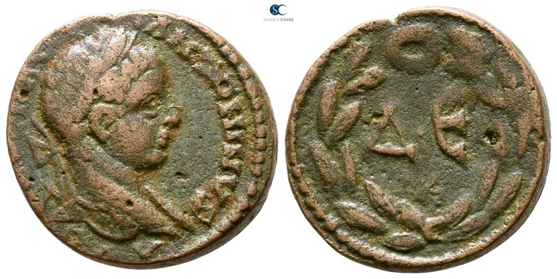 Seleucis and Pieria. Antioch. Elagabalus AD 218-222. 
As Æ

20 mm., 7.01 g.
...