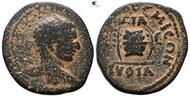 Seleucis and Pieria. Emesa. Elagabalus AD 218-222. Bronze Æ