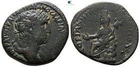 Decapolis. Petra. Hadrian AD 117-138. Bronze Æ