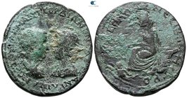 Mesopotamia. Nisibis. Gordian III, with Tranquillina AD 238-244. Bronze Æ