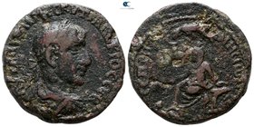 Mesopotamia. Rhesaena. Trajan Decius AD 249-251. Bronze Æ