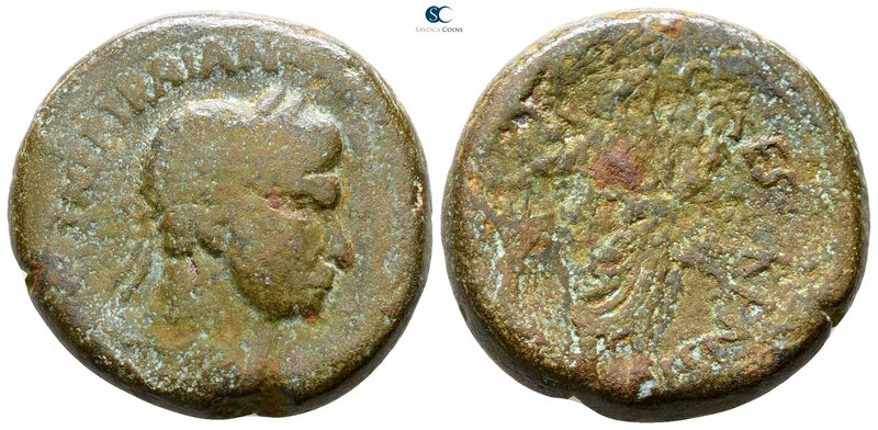 Samaria. Caesarea Maritima. Trajan AD 98-117. 
Bronze Æ

24 mm., 15.06 g.

...