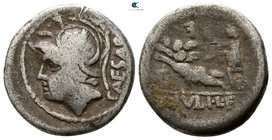 L. Julius L.f. Caesar 103 BC. Rome. Denarius AR