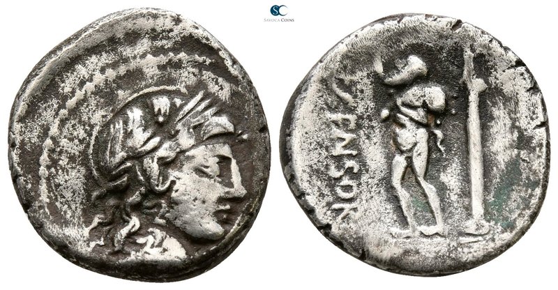 L. Censorinus 82 BC. Rome
Denarius AR

16 mm., 2.85 g.



very fine