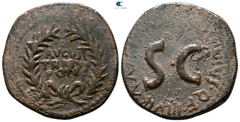 Augustus 27 BC-AD 14. Rome
Dupondius Æ

26 mm., 9.37 g.



nearly very fi...