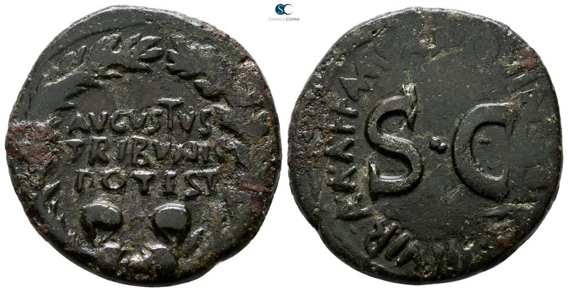 Augustus 27 BC-AD 14. Rome
Dupondius Æ

25 mm., 8.97 g.



nearly very fi...