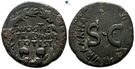 Augustus 27 BC-AD 14. Rome. Dupondius Æ