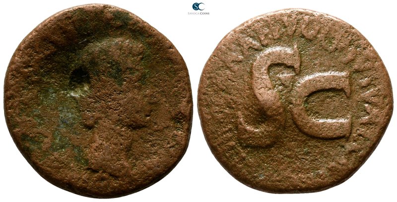 Augustus 27 BC-AD 14. Rome
As Æ

25 mm., 9.11 g.



fine