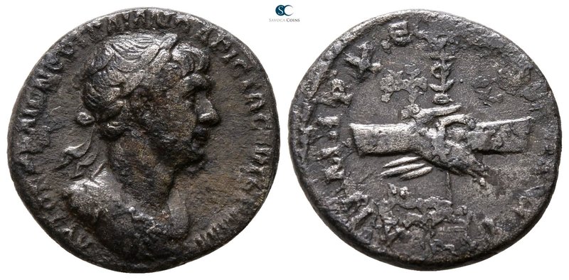 Trajan AD 98-117. Rome
Denarius AR

17 mm., 2.72 g.



very fine
