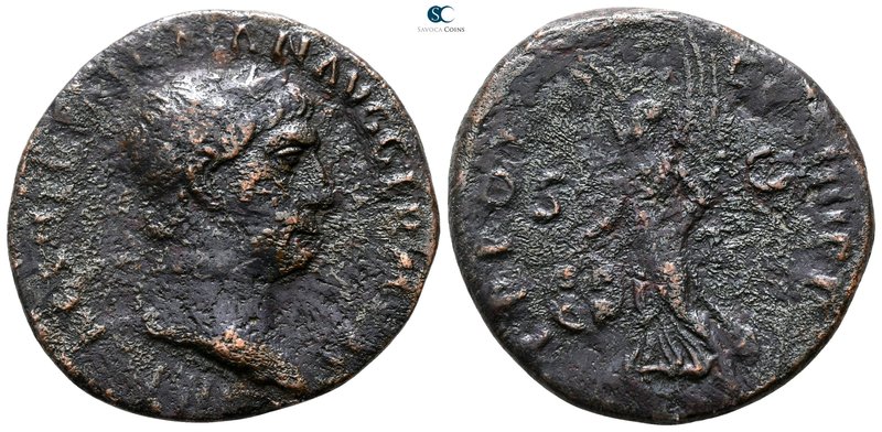 Trajan AD 98-117. Rome
As Æ

27 mm., 9.76 g.



nearly very fine