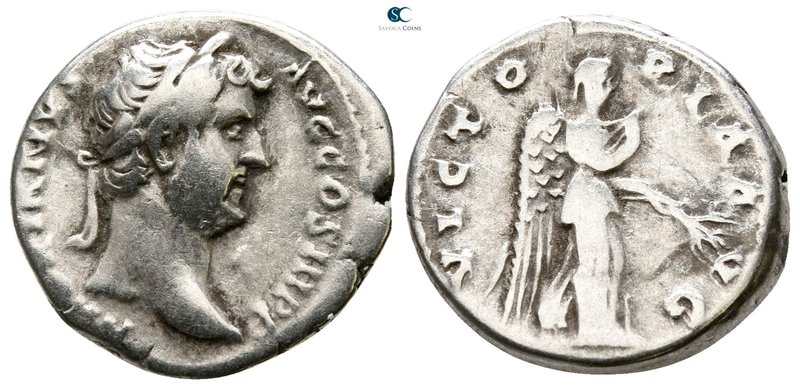 Hadrian AD 117-138. Rome
Denarius AR

17 mm., 3.00 g.



nearly very fine