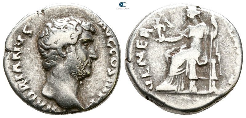 Hadrian AD 117-138. Rome
Denarius AR

17 mm., 3.23 g.



nearly very fine