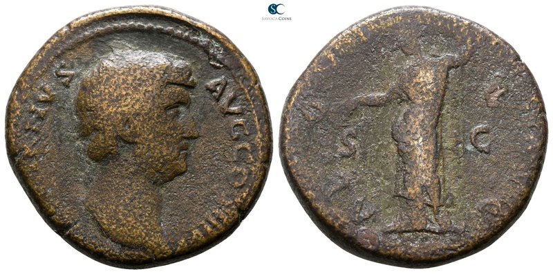 Hadrian AD 117-138. Rome
As Æ

25 mm., 13.67 g.



nearly very fine