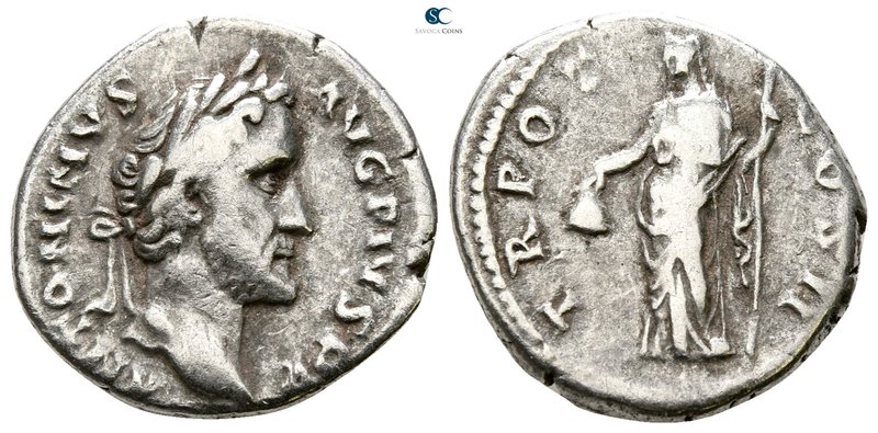 Antoninus Pius AD 138-161. Rome
Denarius AR

17 mm., 2.61 g.



nearly ve...