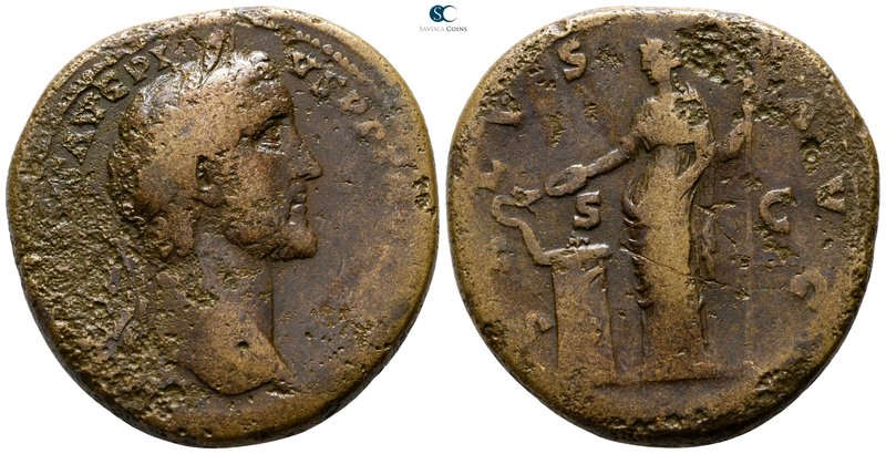 Antoninus Pius AD 138-161. Rome
Sestertius Æ

33 mm., 28.95 g.



nearly ...