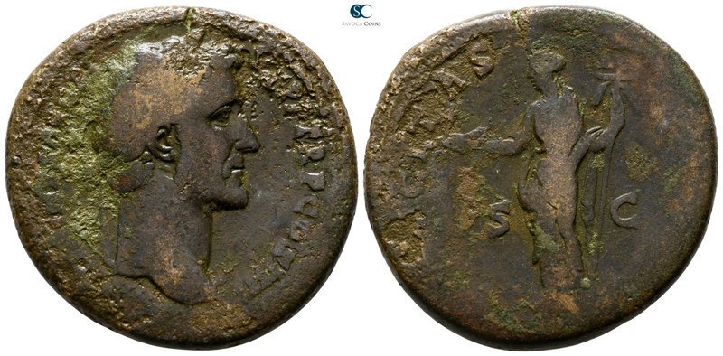 Antoninus Pius AD 138-161. Rome
Sestertius Æ

33 mm., 25.38 g.



nearly ...