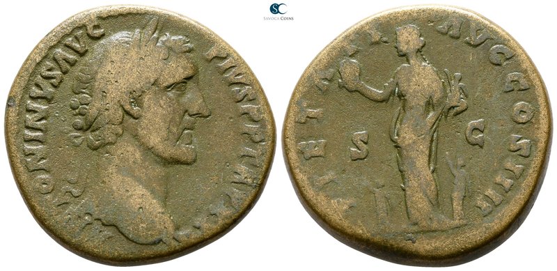 Antoninus Pius AD 138-161. Rome
Sestertius Æ

31 mm., 26.36 g.



nearly ...