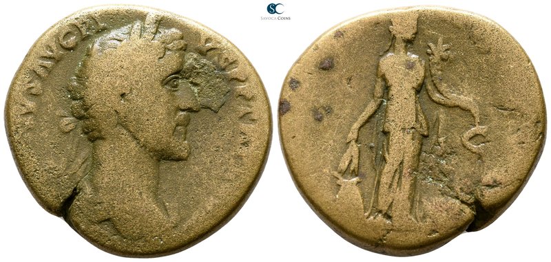 Antoninus Pius AD 138-161. Rome
Sestertius Æ

30 mm., 23.85 g.



nearly ...