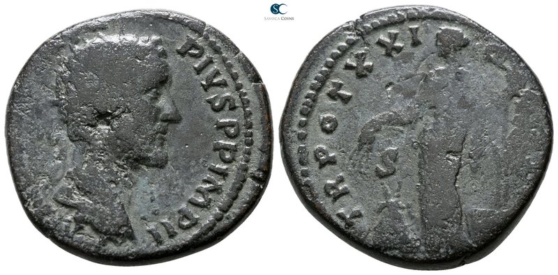 Antoninus Pius AD 138-161. Rome
Dupondius Æ

26 mm., 13.17 g.



nearly v...