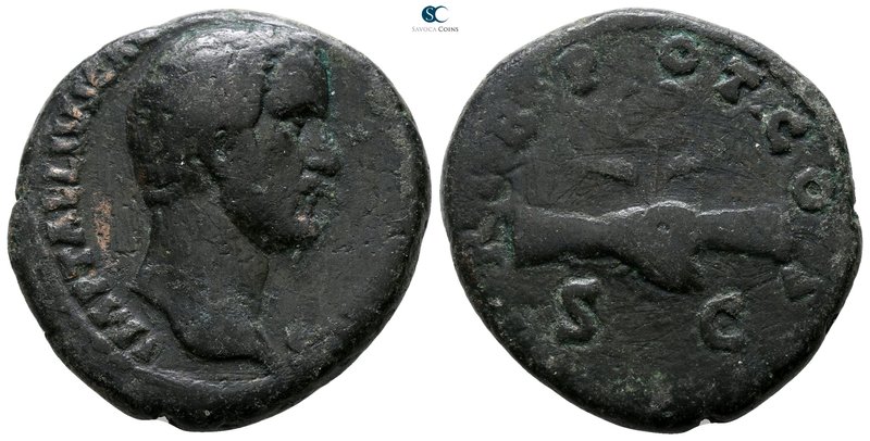 Antoninus Pius AD 138-161. Rome
As Æ

25 mm., 12.19 g.



very fine