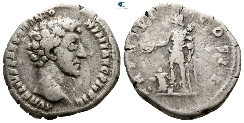 Marcus Aurelius as Caesar AD 139-161. Rome
Denarius AR

16 mm., 3.21 g.


...