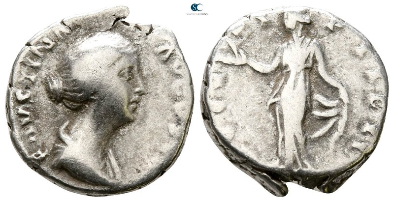 Faustina II AD 147-175. Rome
Denarius AR

16 mm., 2.50 g.



nearly very ...