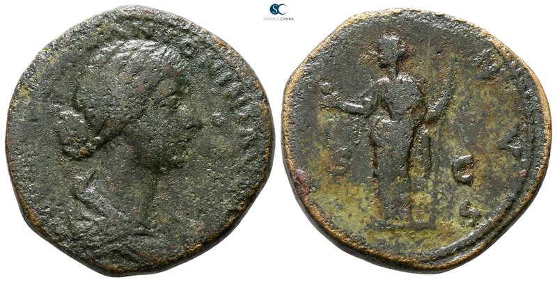 Lucilla AD 164-169. Rome
As Æ

24 mm., 12.83 g.



nearly very fine