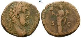 AD 177-192. Commodus (?). Rome. Sestertius Æ