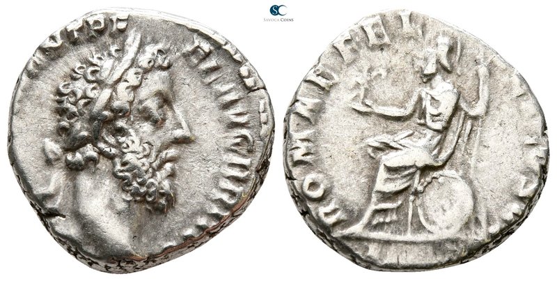 Commodus AD 180-192. Rome
Denarius AR

16 mm., 3.39 g.



nearly very fin...